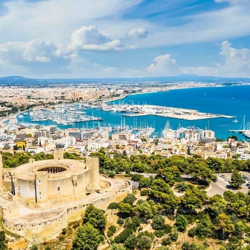Photo of Bellver Castle, Majorca.